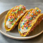 Amazing Fruity Pebbles Cheesecake Tacos for Delightful Indulgence 17 Fruity Pebbles Cheesecake Tacos 1