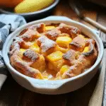 Amazing Peach Bread Pudding Recipe for Delicious Comfort 17 Peach Bread Pudding Recipe 1