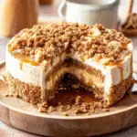 Amazing Apple Crumble Cheesecake that Will Delight You 19 apple crumble cheesecake 1