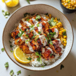 Amazing Street Corn Chicken Rice Bowl for Delicious Flavor 21 street corn chicken rice bowl 1