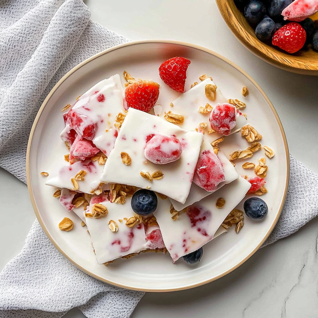 Amazing Frozen Yogurt Bark for a Delicious Summer Treat 14 Frozen Yogurt Bark 1