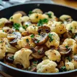 Amazing Garlic Cauliflower Mushroom Skillet Delight 15 Garlic Cauliflower Mushroom Skillet 1
