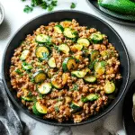 Amazing Ground Turkey and Zucchini Skillet Delightfully Healthy 18 Ground Turkey and Zucchini Skillet 1