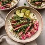 Amazing Skirt Steak Rice Bowls with Chimichurri Sauce Delight 20 Skirt Steak Rice Bowls with Chimichurri Sauce 1