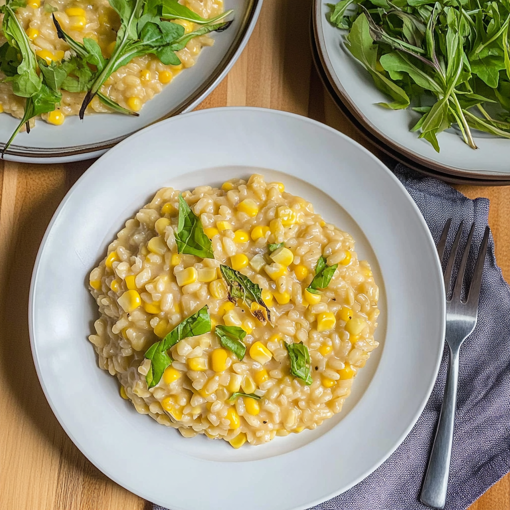 Sweet Corn Risotto Recipe 1