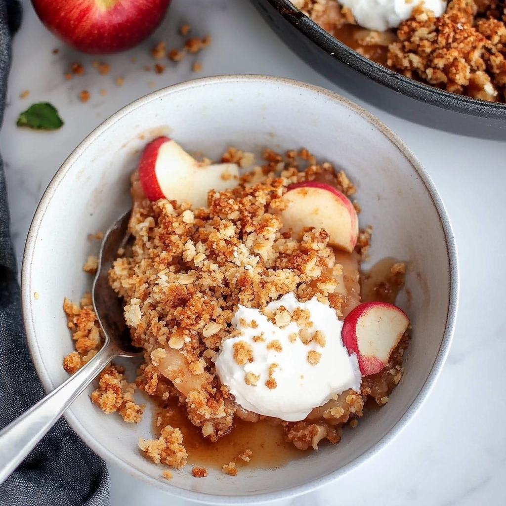 Breakfast Apple Crumble 1