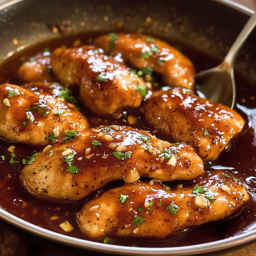 Chinese Honey Garlic Chicken 1
