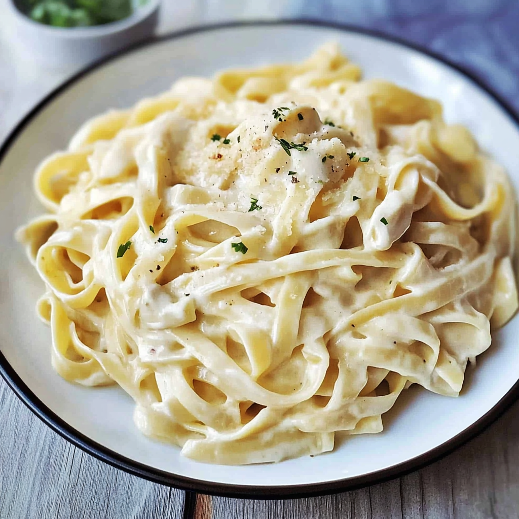 Fettuccine Alfredo 1