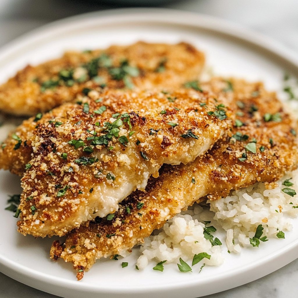 Garlic Parmesan Crusted Chicken 1