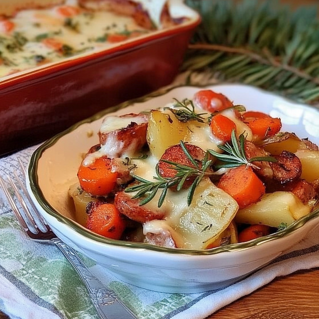 Amazing Sausage and Potato Bake for Delicious Comfort 16 Sausage and Potato Bake 1