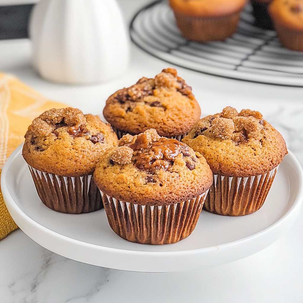Pumpkin Cinnamon Chip Muffins