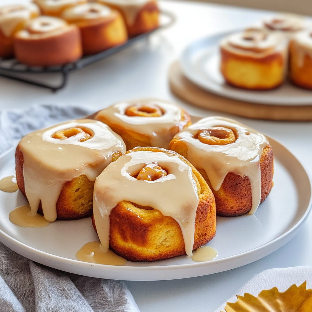 Amazing Pumpkin Cinnamon Rolls with Maple Icing Delight 23 Pumpkin Cinnamon Rolls with Maple Icing 1