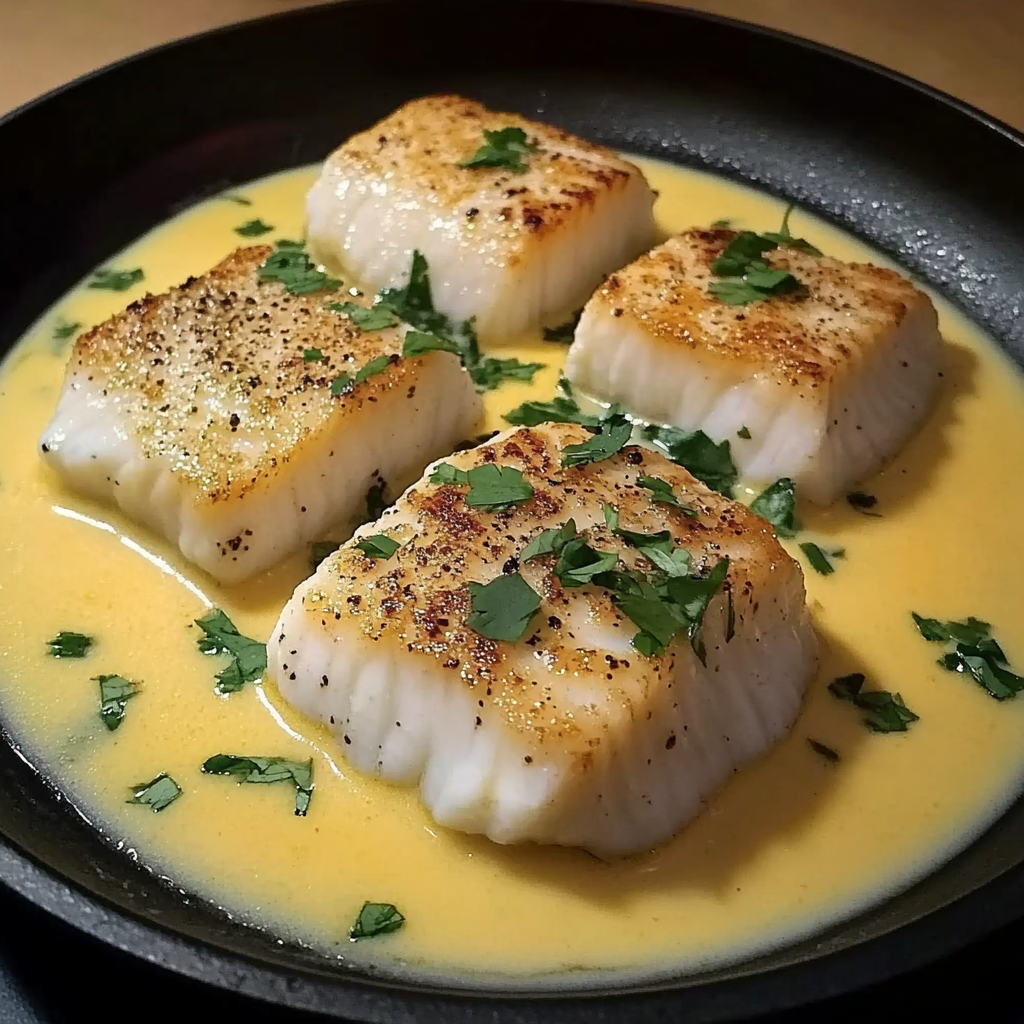 Baked Cod In Coconut Lemon Cream 1
