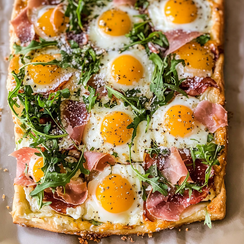 Amazing Baked Prosciutto And Egg Breakfast Tart Delight 2 Baked Prosciutto And Egg Breakfast Tart