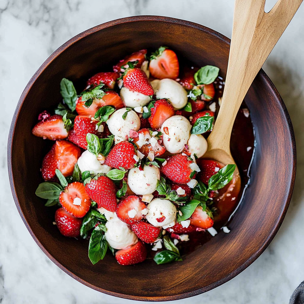 Amazing Balsamic Strawberry Caprese for Incredible Flavor 1 Balsamic Strawberry Caprese 1
