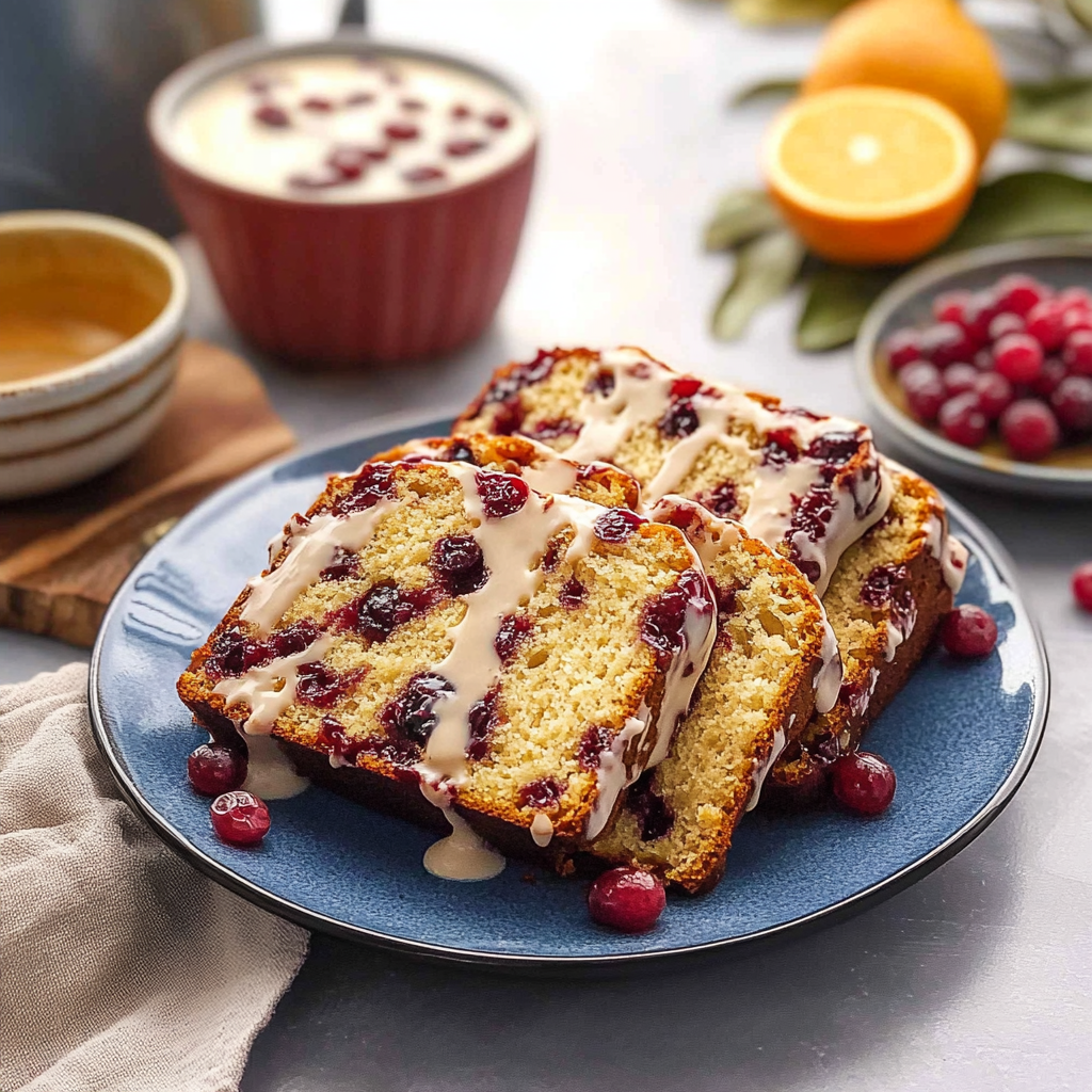 Cranberry Orange Bread 1