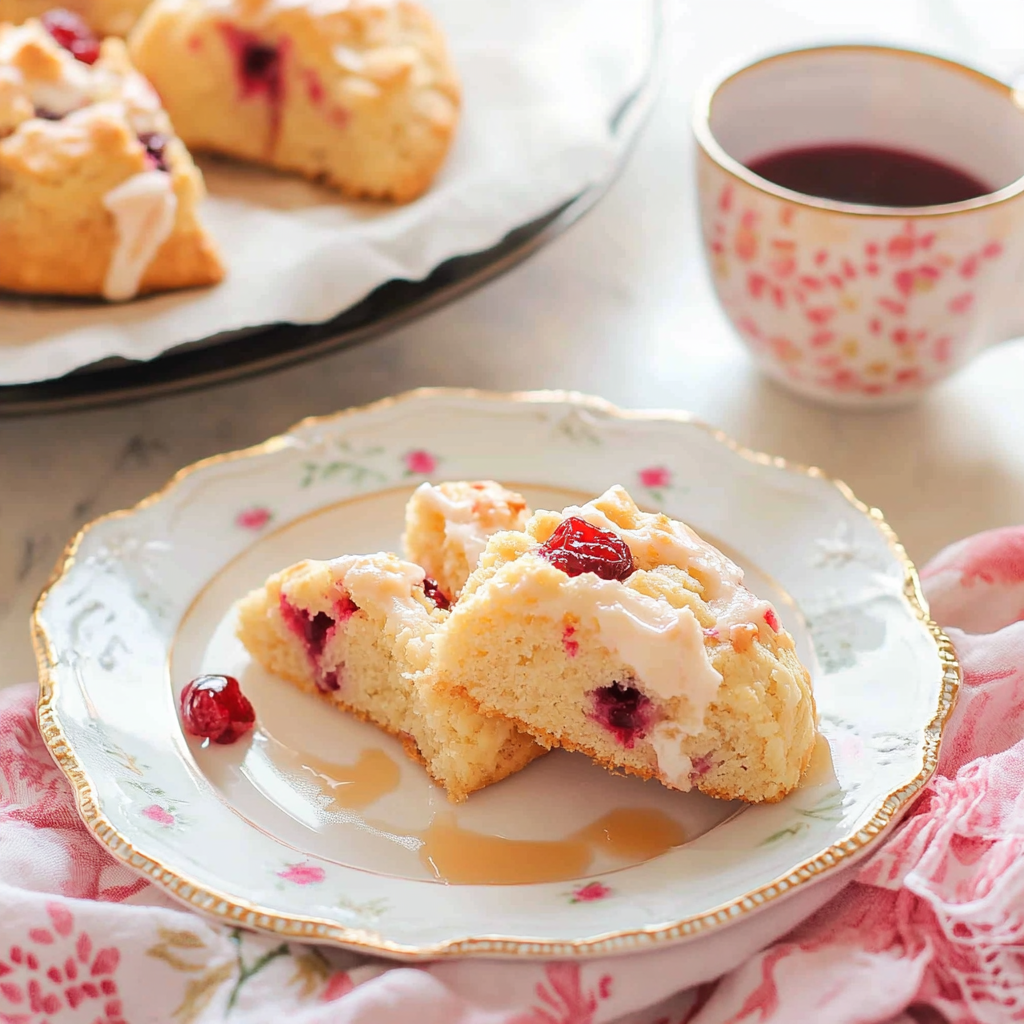 Cranberry Orange Scones