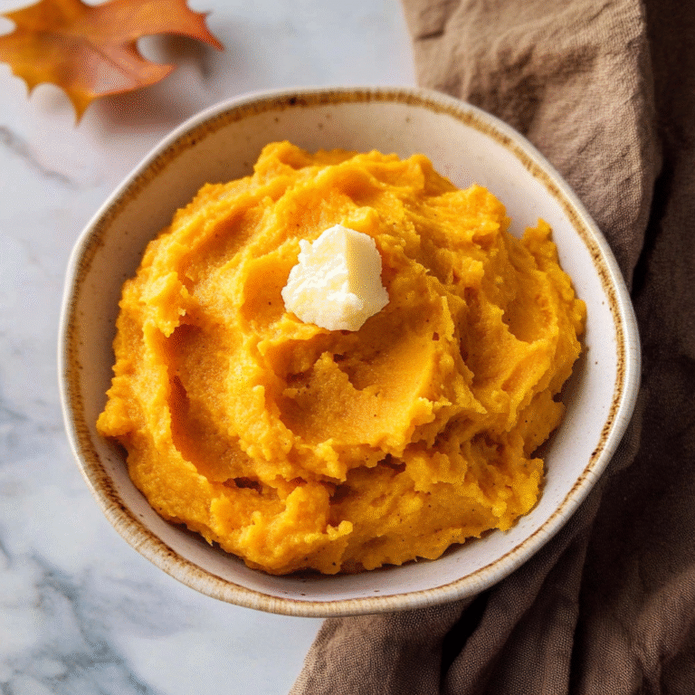 Mashed Sweet Potatoes 1