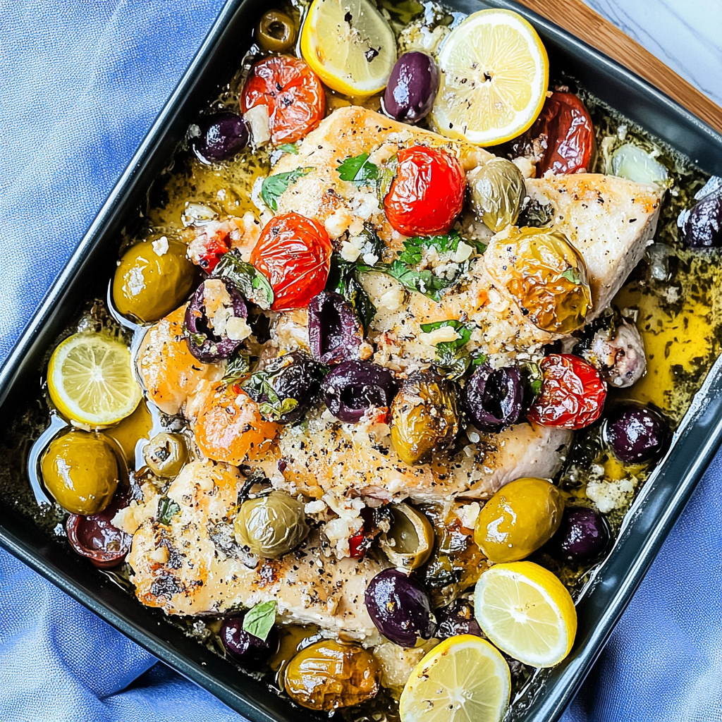 Home 5 Mediterranean Lemon Chicken With Artichokes Olives 1