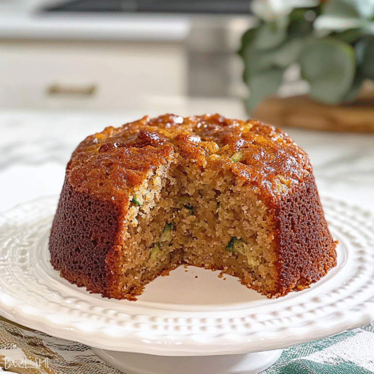 Old Fashioned Zucchini Bread 1