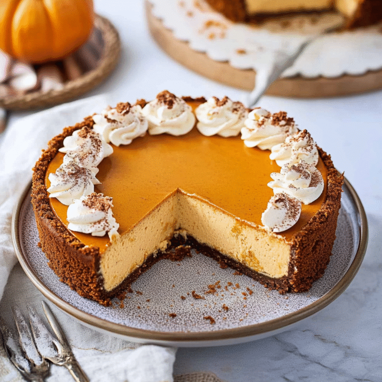 Pumpkin Cheesecake 1