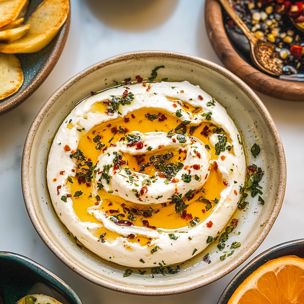 Ricotta Dip With Hot Honey 1