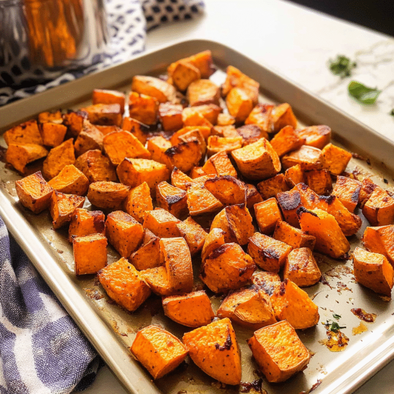 Roasted Sweet Potatoes 1