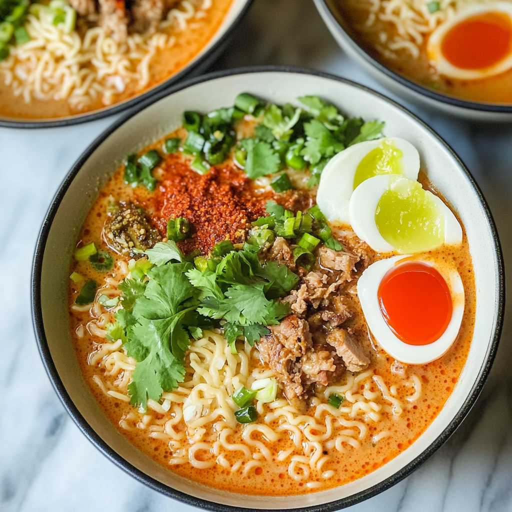 Thai Coconut Curry Ramen