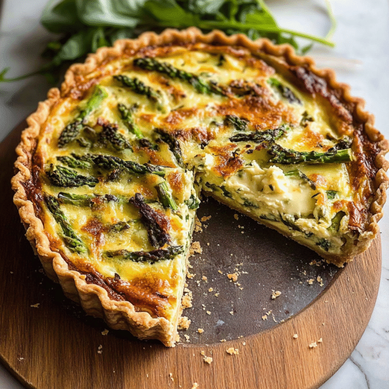 asparagus quiche 1