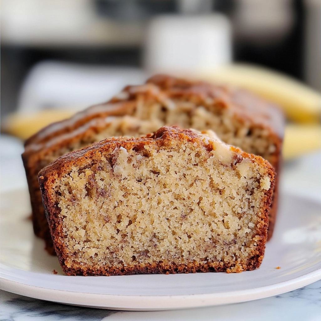 banana bread with sour cream