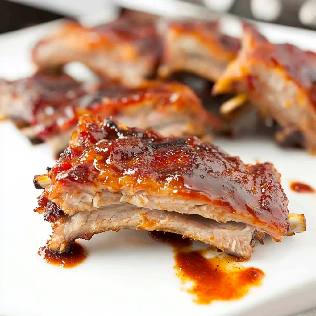 Home 7 bbq ribs in the oven image 1 1