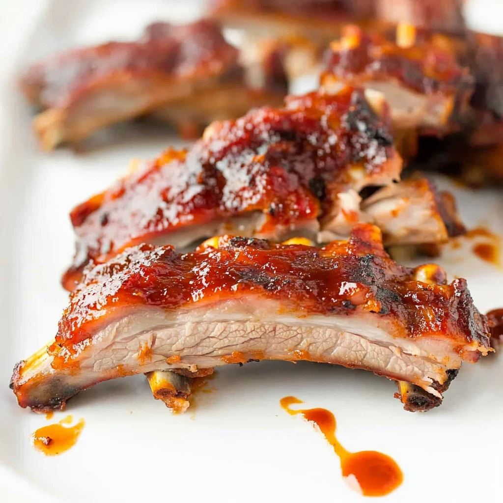 bbq ribs in the oven image 1