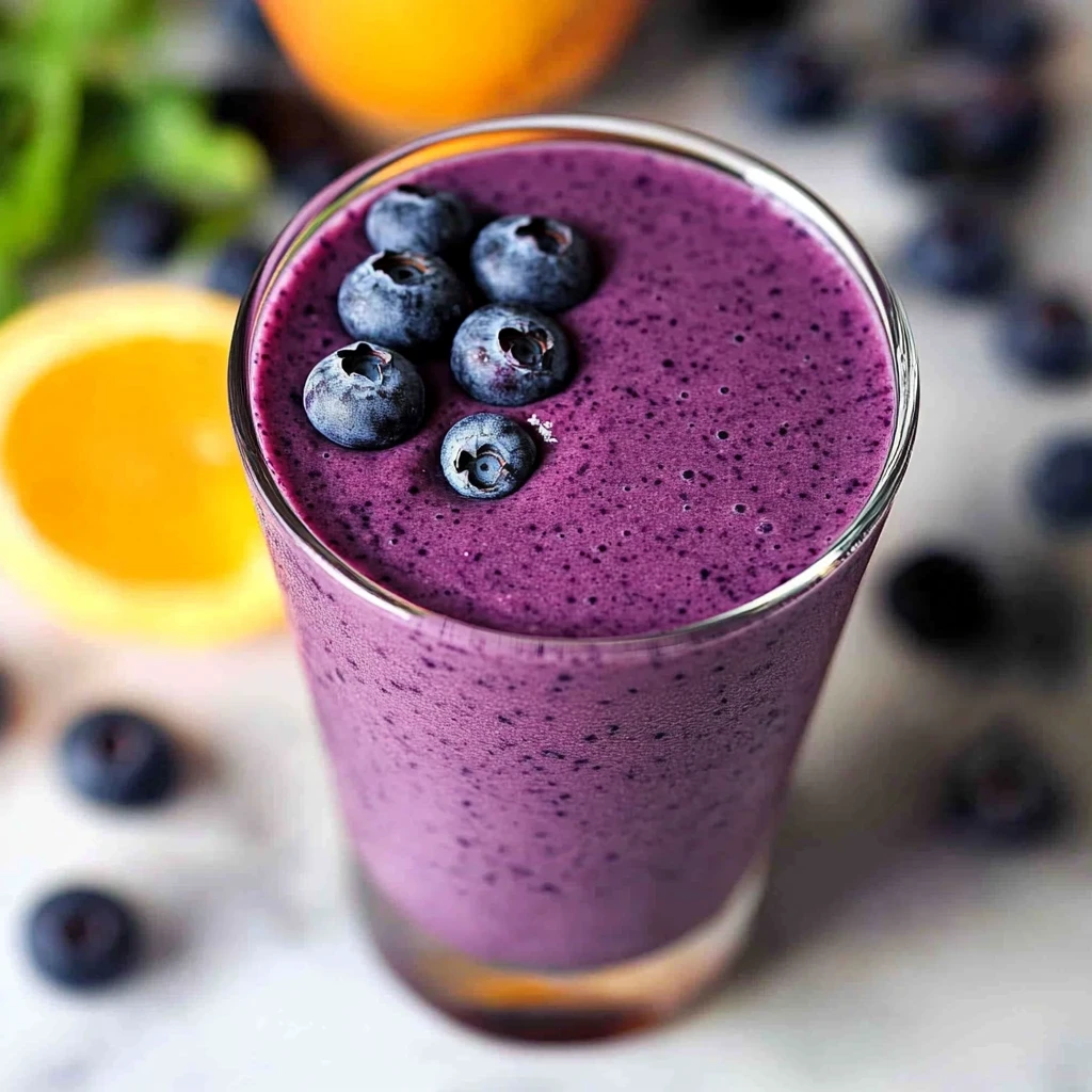 Home 7 blueberry smoothie recipe image 1