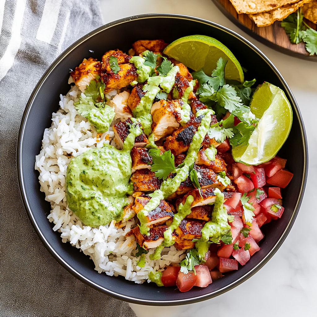 Home 4 chicken taco bowl 1