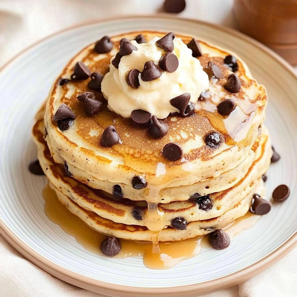 Fluffy Chocolate Chip Pancakes Recipe You’ll Love 3 chocolate chip pancakes recipe image 1