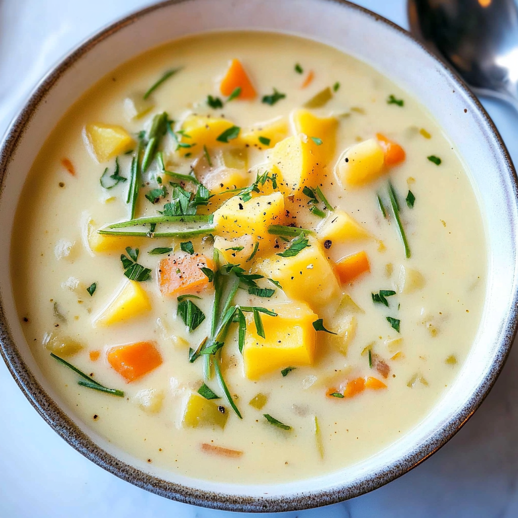creamy potato soup recipe