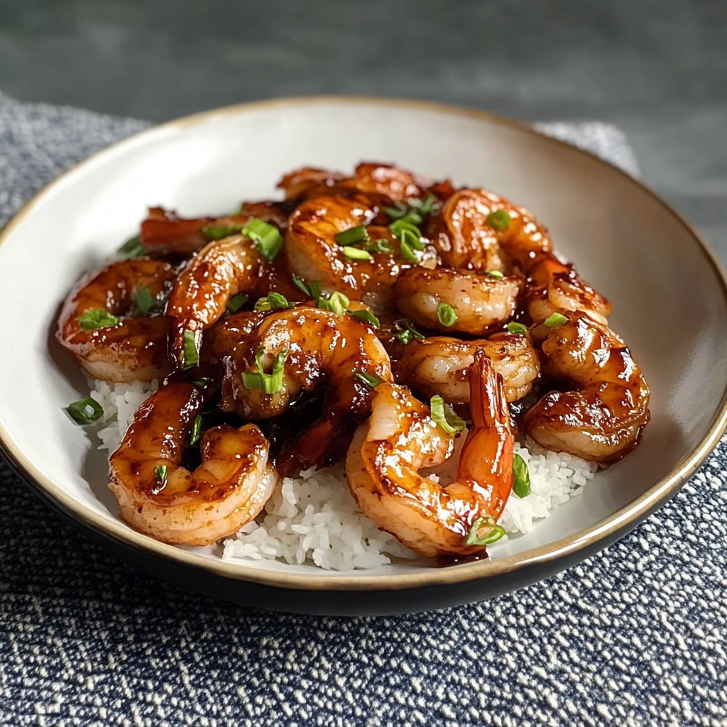 honey garlic shrimp 1