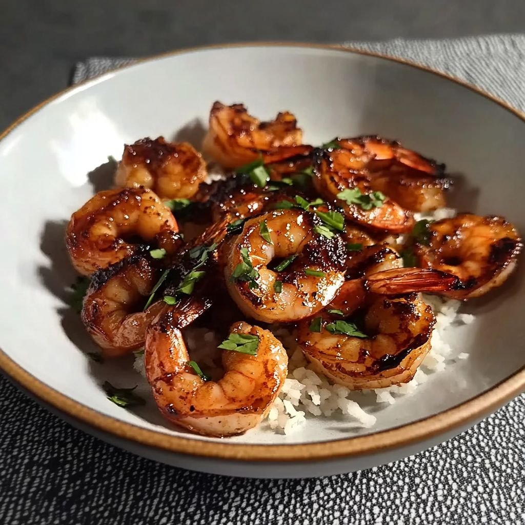 honey garlic shrimp