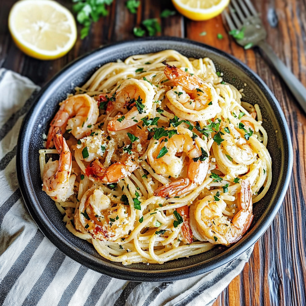 shrimp and pasta 1 1