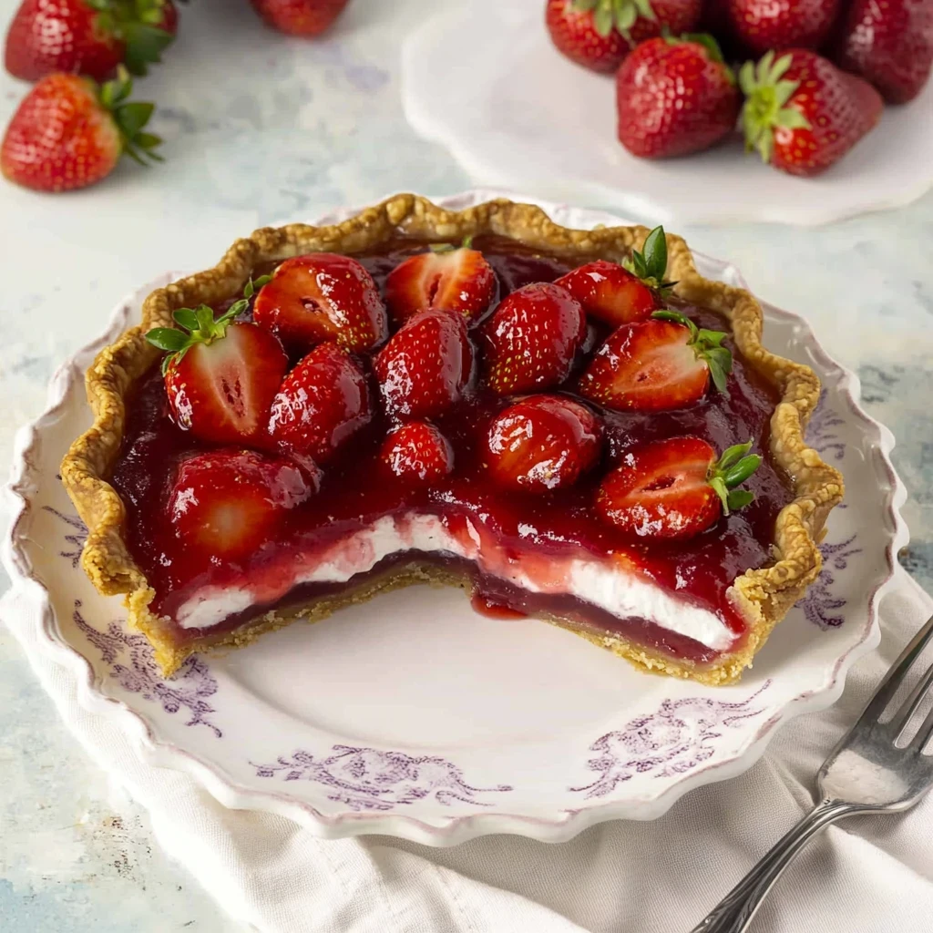 Home 1 strawberry pie recipe image 1