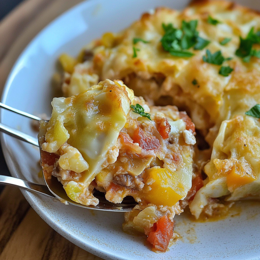 stuffed cabbage casserole 1