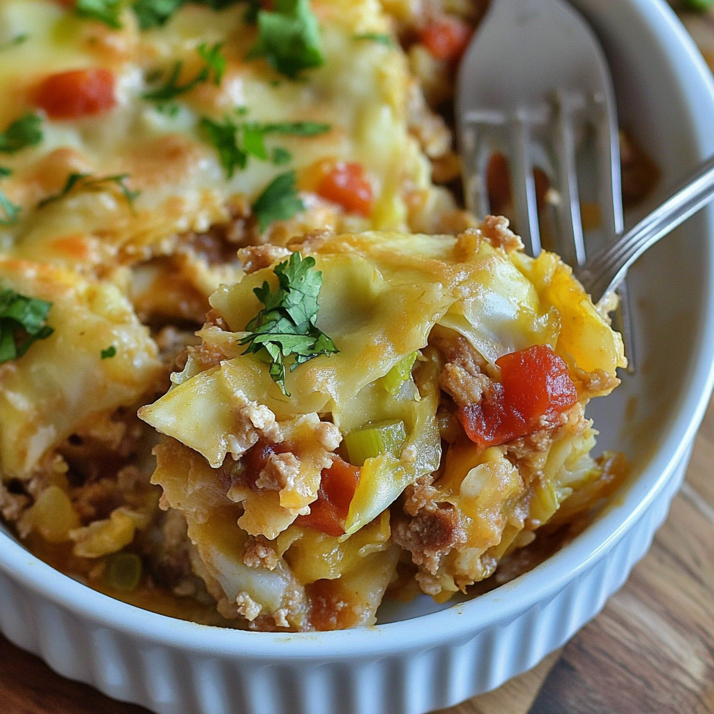 stuffed cabbage casserole