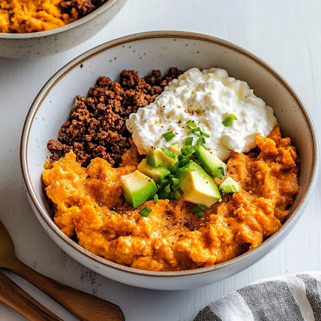 Home 7 sweet potato cottage cheese bowl 1