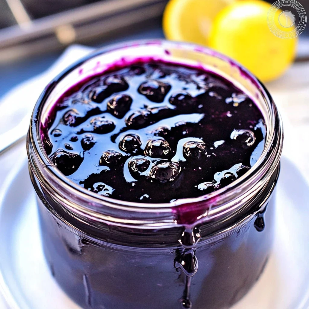 blueberry jam recipe image 1