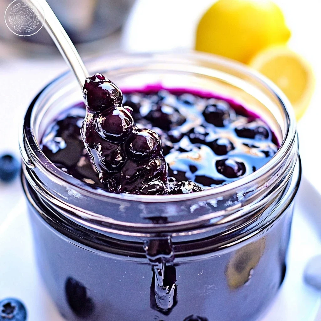 blueberry jam recipe image 3
