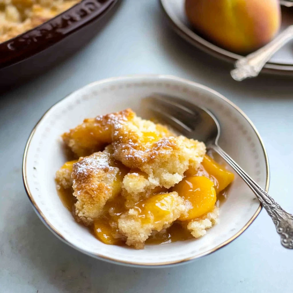canned peach cobbler recipe image 3
