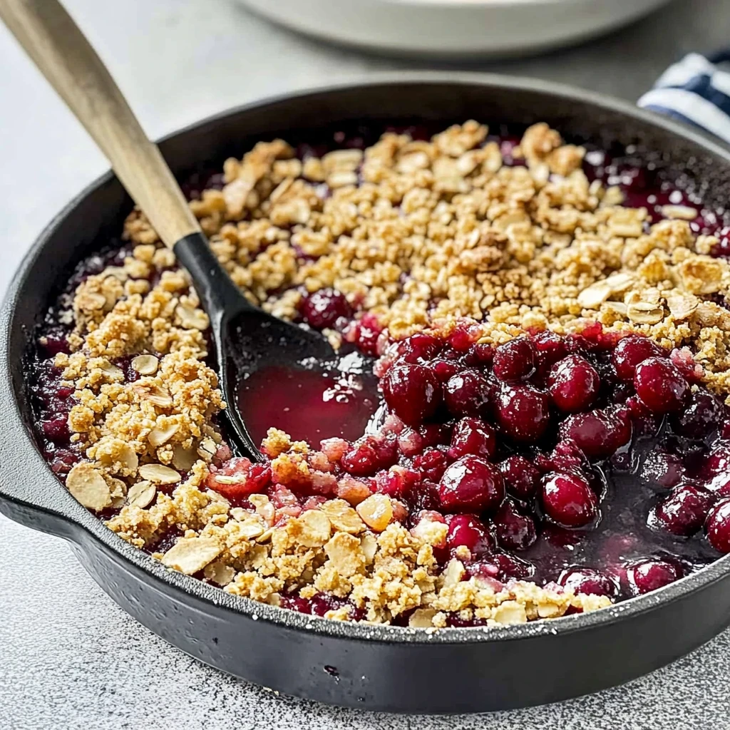 cherry crisp recipe image 1