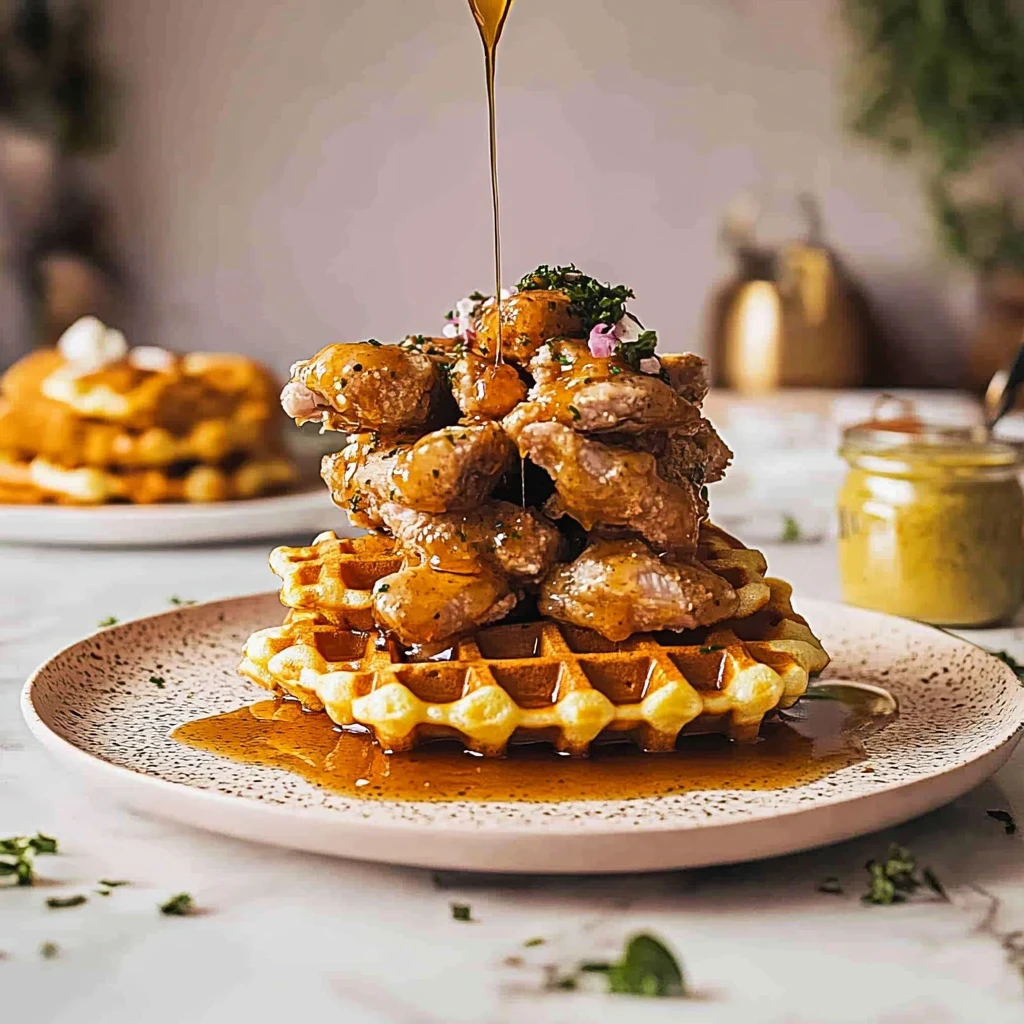 chicken and waffles recipe image 1 1