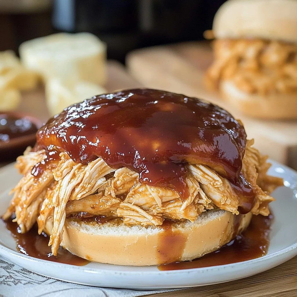 crockpot bbq chicken image 3