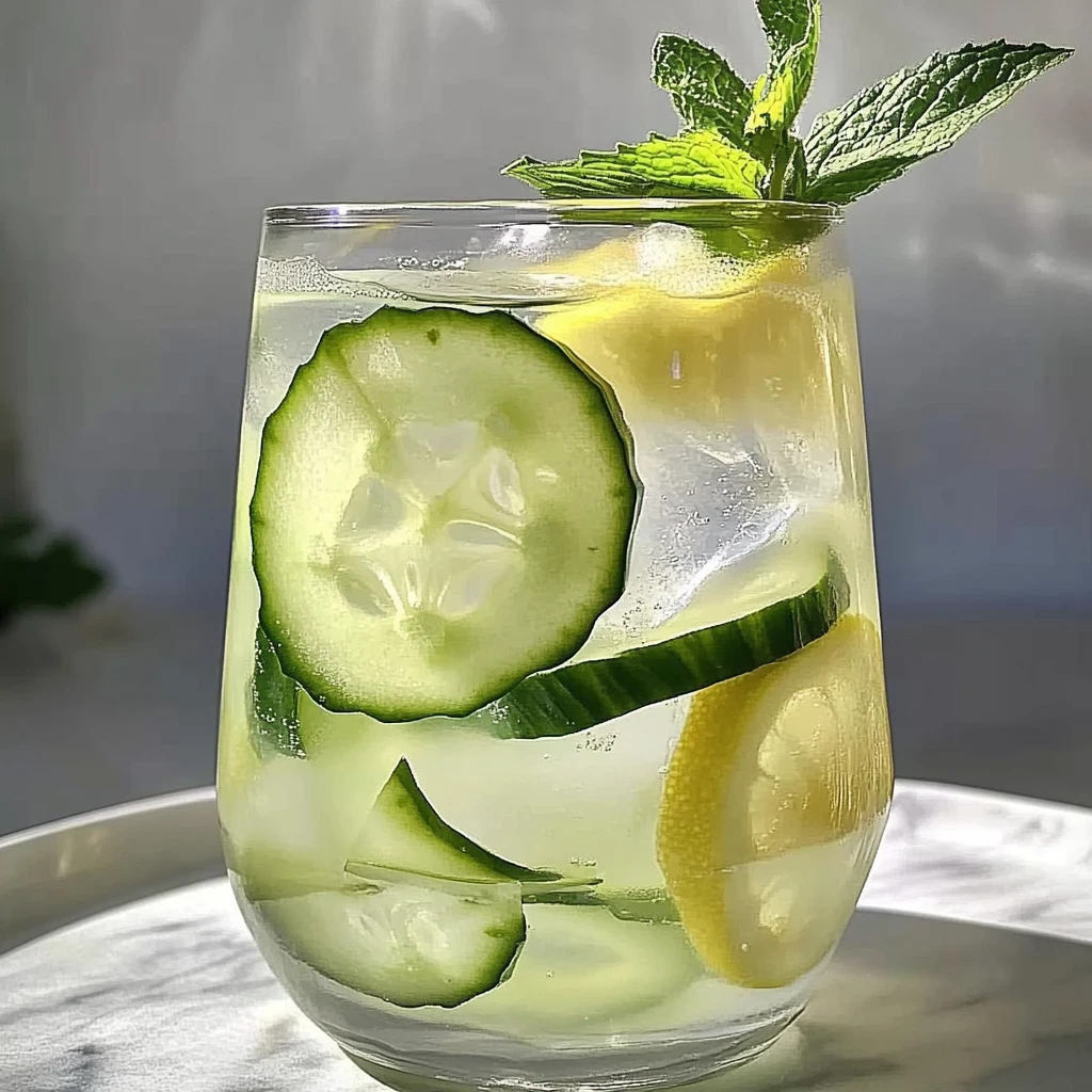 cucumber water recipe image 1